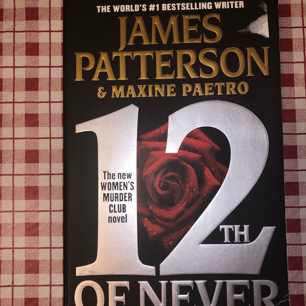 BOOK- 12th OF NEVER JAMES PATTERSON